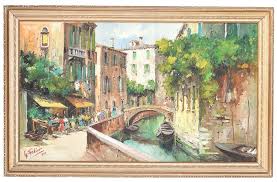 Lot - VENICE BY G. FALIER (20TH CENTURY).