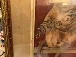 Crown Fine Arts~Monkey Picture~Shadow Box Style~Bamboo Inspired Frame~Unique~ | eBay