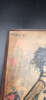 Vtg HandMade In England Signed Marion Foster "Love To You" Wood Decoupage Plaque | eBay