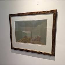 Minimalist Modern Limited Edition Lithograph by Lynne Clibanoff 1970s | Chairish