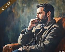 Ben Affleck in Argo Oil painting 8x10 Print | eBay