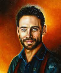 UN AIR DE FEU by Aldehy (2025) : Painting Acrylic on Synthetic board - Singulart