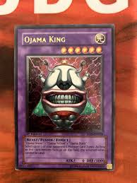 Yu-Gi-Oh! Konami Ojama King SOD-EN034 Ultimate Rare 1st ...