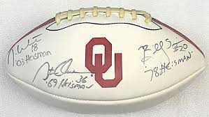 Oklahoma Sooners Signed Football In Ncaa Autographed Footballs for sale | eBay