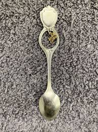 Vintage Souvenir Spoon US Collectible Ohio w/ Train Charm | eBay