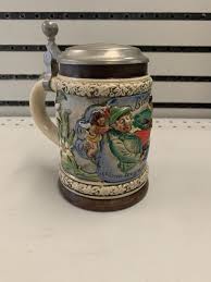 Vintage Rein Zinn Beer Stein Ceramic Made Western Germany ...