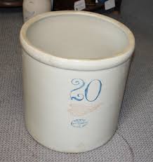 Bargain John's Antiques | Antique 20 Gallon Large Red Wing ...