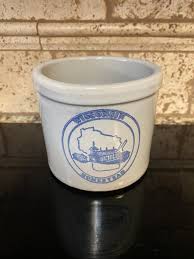 Vintage Wisconsin Homestead Small Cheese Crock Pottery ...