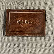 Vintage Old Briar Tobacco Storage Humidor Collectible Tin ...