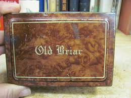 OLD BRIAR TOBACCO TIN VINTAGE RICHMOND united states VA TIN ...