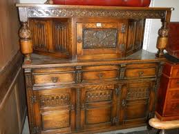 Sold at Auction: A good carved oak buffet sideboard. COLLECT ...