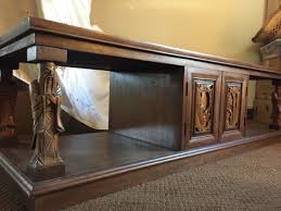 Custom hand carved coffee table - made in Hong Kong - collectible - $3,000 | eBay