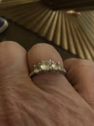 Lab-Created White Sapphire Three Stone Ring in Sterling Silver | Zales