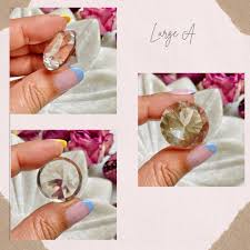 Faceted Clear Quartz Diamond: Choose Your Own AAA Master ...