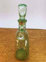 Old Fitzgerald FLAGSHIP BOTTLE 1849 Empty Green Glass Decanter | eBay
