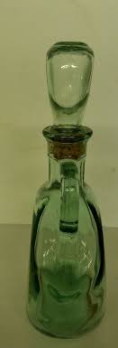 Old Fitzgerald Decanter Kentucky Bourbon Ironsides ShipGreen Blown Glass Bottle | eBay