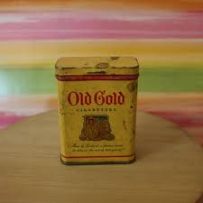 Old Gold Cigarette Tin 1930's - Etsy