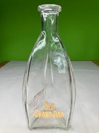 Vintage Old Grand Dad Classic Bottle Tri Shape - Etsy
