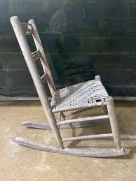 Vintage small armless rocking chair - Lil Dusty Online ...