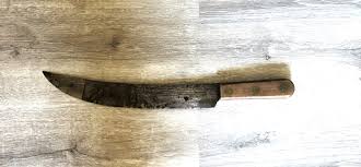 Vintage Hand Forged Steel Butchers Knife Made in the USA - Etsy