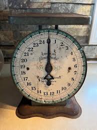 Vintage American Family Scale - 25LBS Green Used (Made In USA - Chicago,IL) | eBay