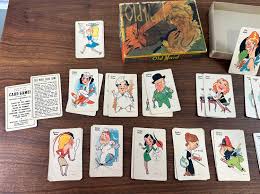 Vintage 1937 Old Maid Card Game by Whitman - Complete Set - Etsy