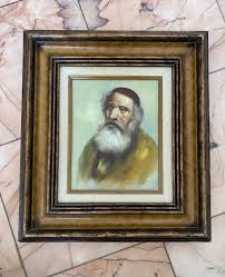 W. Dawson Rabbi Portrait Original Oil Painting | eBay