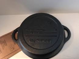 Old Mountain Cast Iron Round Single Serve Dish -PreSeasoned, Ready To Use (New) | eBay UK