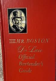 Old Mr Boston Deluxe Official Bartender's Guide Vintage Drinks Cocktails 1961 | eBay