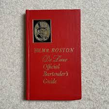 Old Mr. Boston De Luxe Official Bartender's Guide, Hardcover Vintage 1966 | eBay