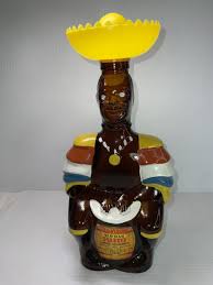 Vintage OLD OAK Rum Brown Glass Bottle 1970'a Trinidad-Limbo ...