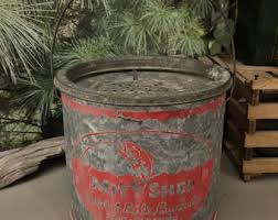 Vintage Mit-shel Minnow Bucket: Blue & Gray Floating Bait Bucket #4485 - Etsy
