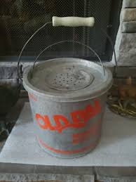Vintage Old PAL Woodstream Galvanized Floating Minnow Bucket 24G10 for sale online | eBay