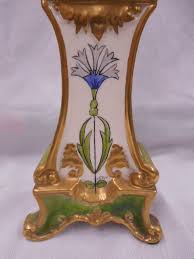 Lot - Art Nouveau Porcelain Mantle Clock