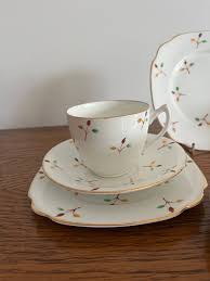 Very Pretty Windsor Bone China Trio Sets - Cup, Saucer and ...