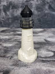 Vintage Cologne Bottle Lighthouse White Glass OLD SPICE Decanter | eBay