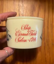 Vintage Old Spice Shaving Cup Mug Ship Grand Turk Salem ...