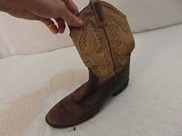 Adult Women's Old West Cowboy Brown Tan Leather Upper LEFT BOOT ONLY 33347 | eBay