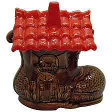 Vintage Old Shoe House Cookie Jar California Originals 1950 ...