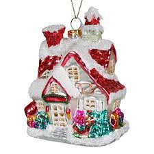 Santa's House Ornament by December Diamonds – Traditions