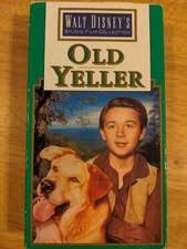Old Yeller 1985 VHS Tape Walt Disney Home Video for sale online | eBay