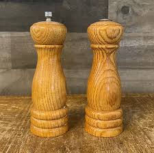 Vintage Pair of Olde Thompson Salt and Pepper Mills - Light ...