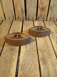 2 Antique Rusty Irons, - Etsy