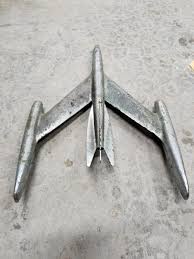 Vintage 1953-54 Oldsmobile Rocket Chrome Hood Ornament USA | eBay