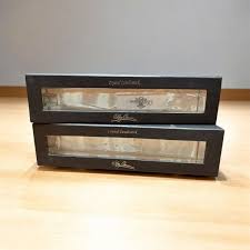 Oleg Cassini Crystal Pair of Candlesticks New In Boxes 6 Inch Signed Deco | eBay