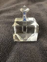 GLASS DREIDEL CLEAR HANUKKAH HOLIDAY JUDAICA ORNAMENT NEW | eBay