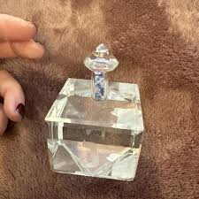 Crystal Dreidel Paperweight Hebrew Letters Glass Figurine ...