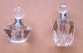 Oleg Cassini Cut Crystal Perfume Bottles Made in PRC (China ...
