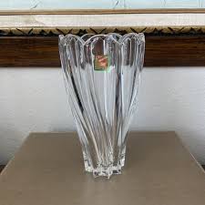 MARQUIS BY WATERFORD Crystal Windflower 8" Vase made in ...