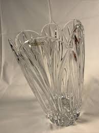 Vintage Libretto 10" Vase. 24% Lead Crystal - Made In Poland ...